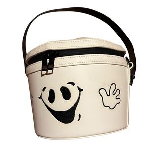 Monster Creations Large Boo Bucket Glow Halloween Faux Leather Bag